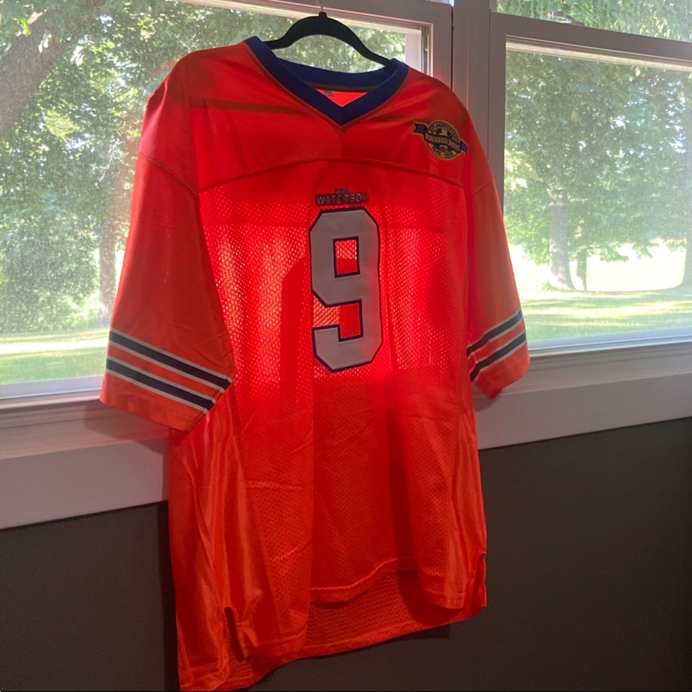 Bright Orange Jersey with Number 9